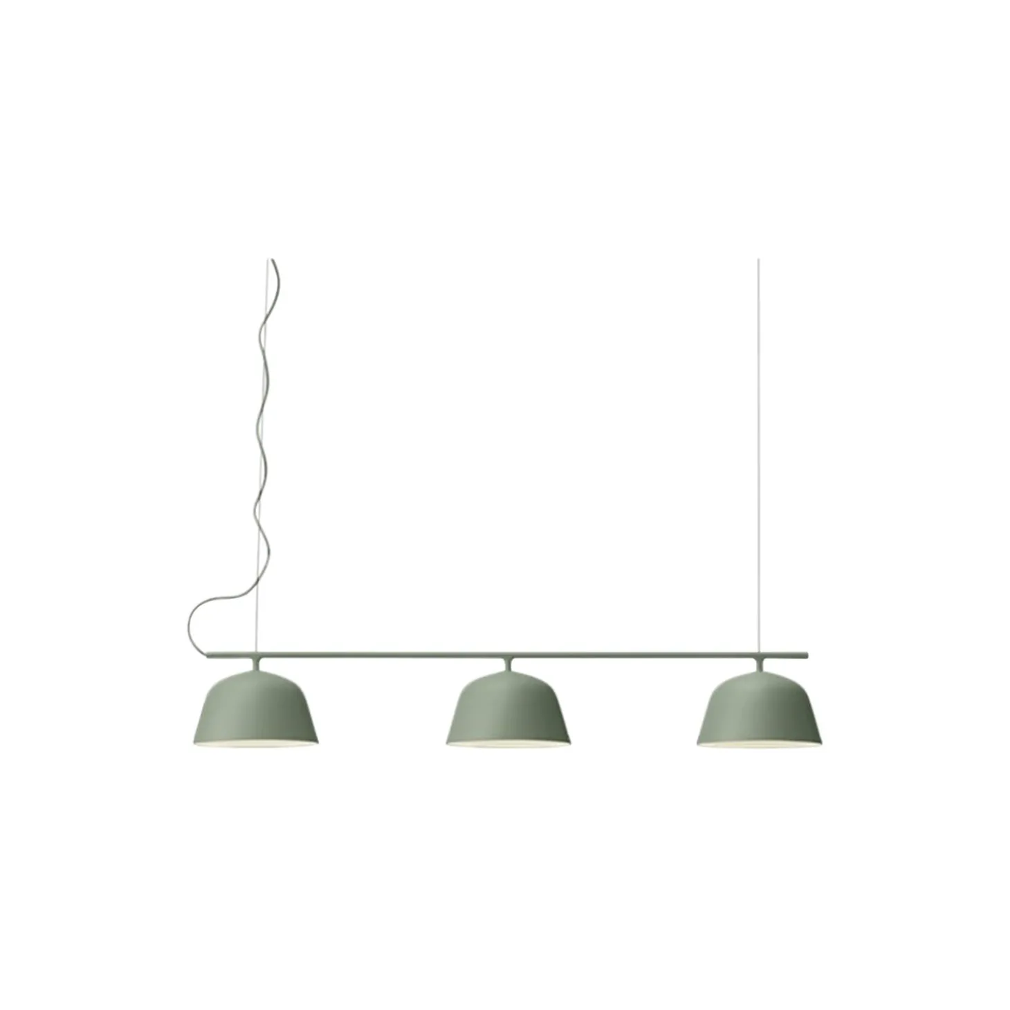 Ambit Rail Lamp, dusty green