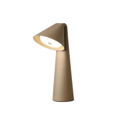 Ami Portable Table Lamp, olive stone