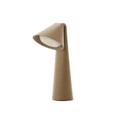 Ami Portable Table Lamp, olive stone