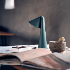 Ami Portable Table Lamp, sage green