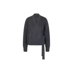 Amourette Cozy Cardigan, dark grey melange