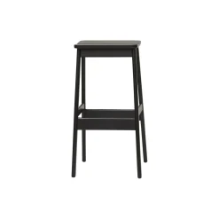 Angle Standard Bar Stool, black