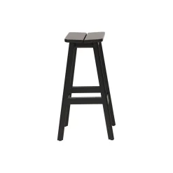 Angle Standard Bar Stool, black