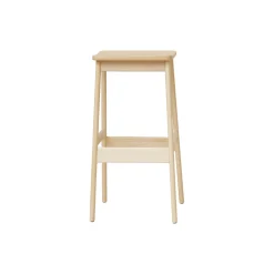Angle Standard Bar Stool, beech