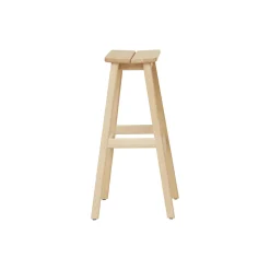 Angle Standard Bar Stool, beech