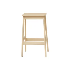 Angle Standard Bar Stool, beech