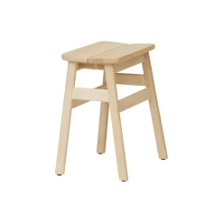 Angle Standard Stool, beech