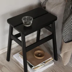 Angle Standard Stool, black