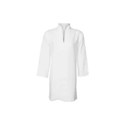 Anna hør natskjorte, hvid