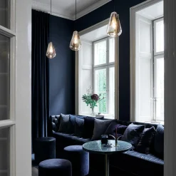 Anoli 1 Medium Pendant, nordic gold/gold