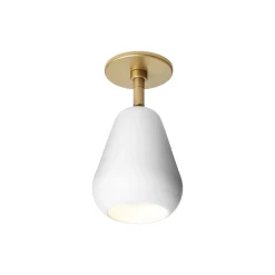 Anoli Spot Recessed Ceiling-/Wall Lamp, nordic gold/white