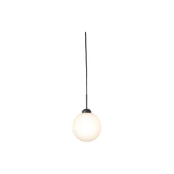 Apiales 1 Large Pendant, satin black/opal