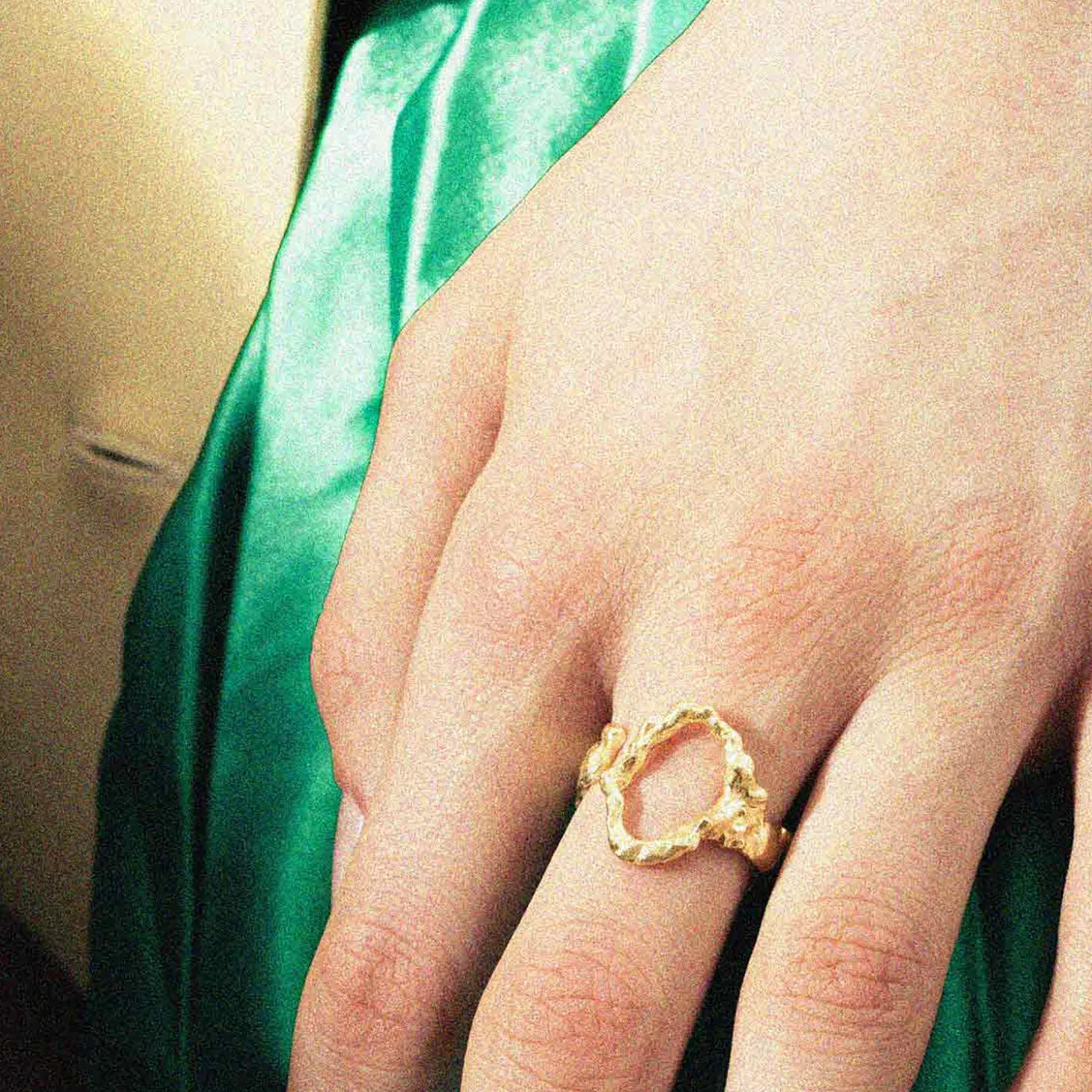 APOCALYPSE RING, forgyldt