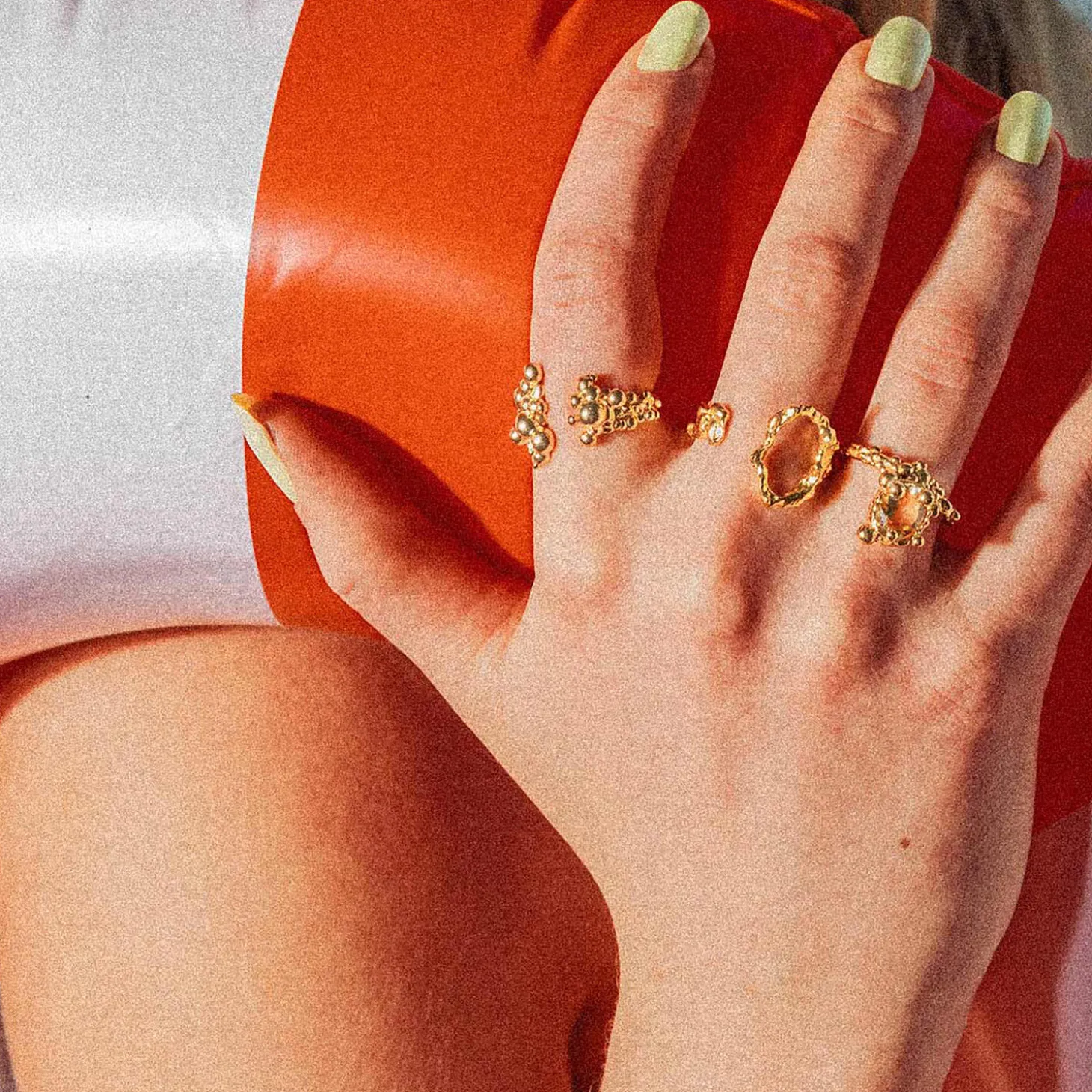 APOCALYPSE RING, forgyldt