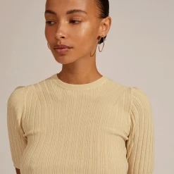 APRIL Hoops Medium, gold plated