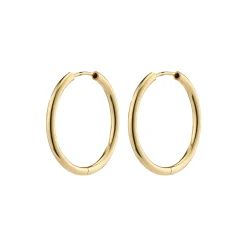 APRIL Hoops Small, gold plated