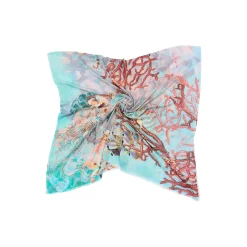 AQUA tørklæde, turquoise