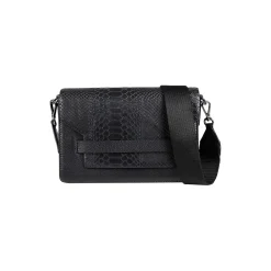 Arabella Crossbody Bag, snake black