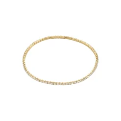 ARASH krystalarmbånd, guldbelagt