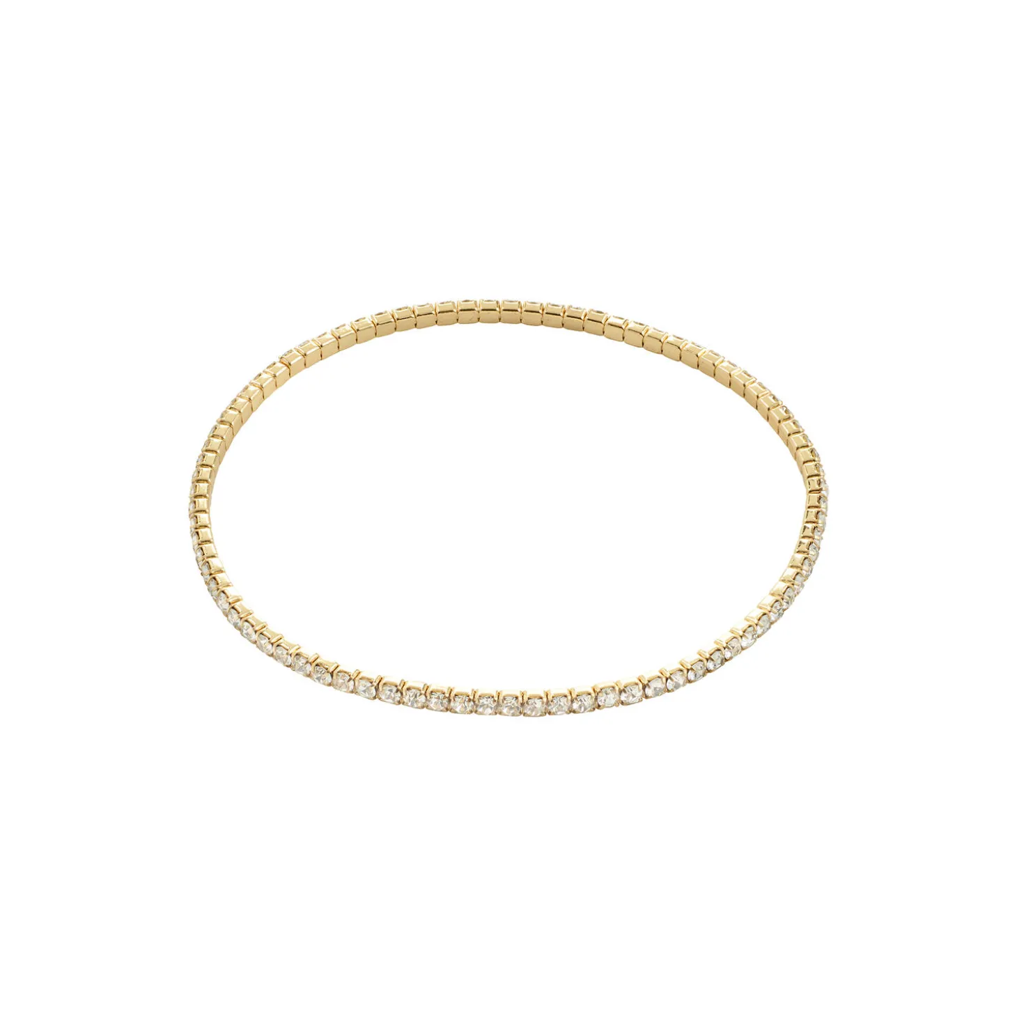 ARASH krystalarmbånd, guldbelagt