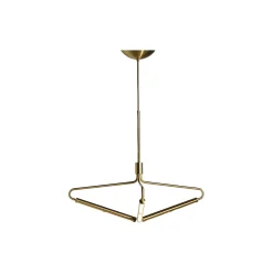 Archangel 3 415 Wide Chandelier, brass