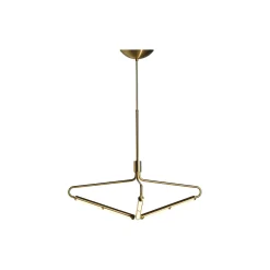 Archangel 3 415 Wide Chandelier, brass
