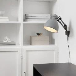 ARCHI W1 væglampe, silk grey