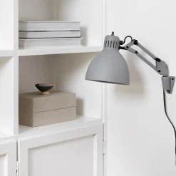 ARCHI W1 væglampe, silk grey