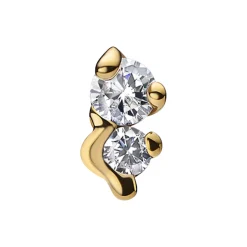 Arctic Stud Small, gold