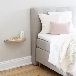 Arcus Console Shelf, hvidolieret eg