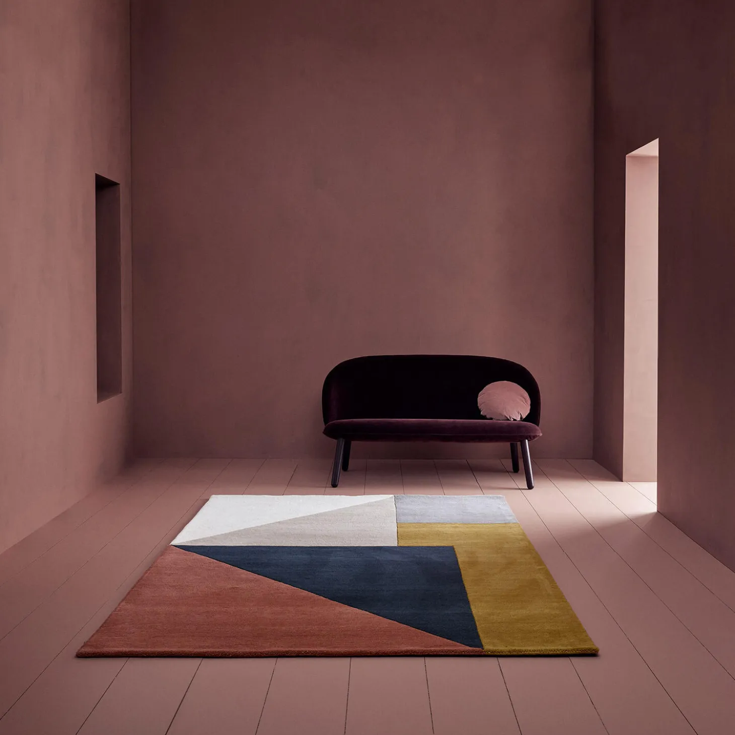 Arguto gulvtæppe, multi