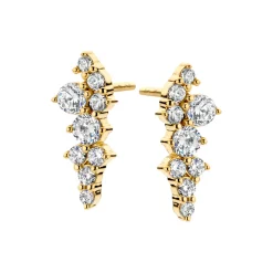 ARIA ØRERINGE, forgyldt