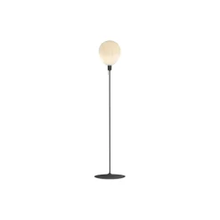 Around The World Floor Lamp, opal/black
