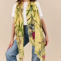 ASIAN GARDEN tørklæde, yellow