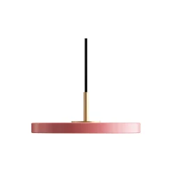 Asteria Micro Pendant, nuance rose/brass