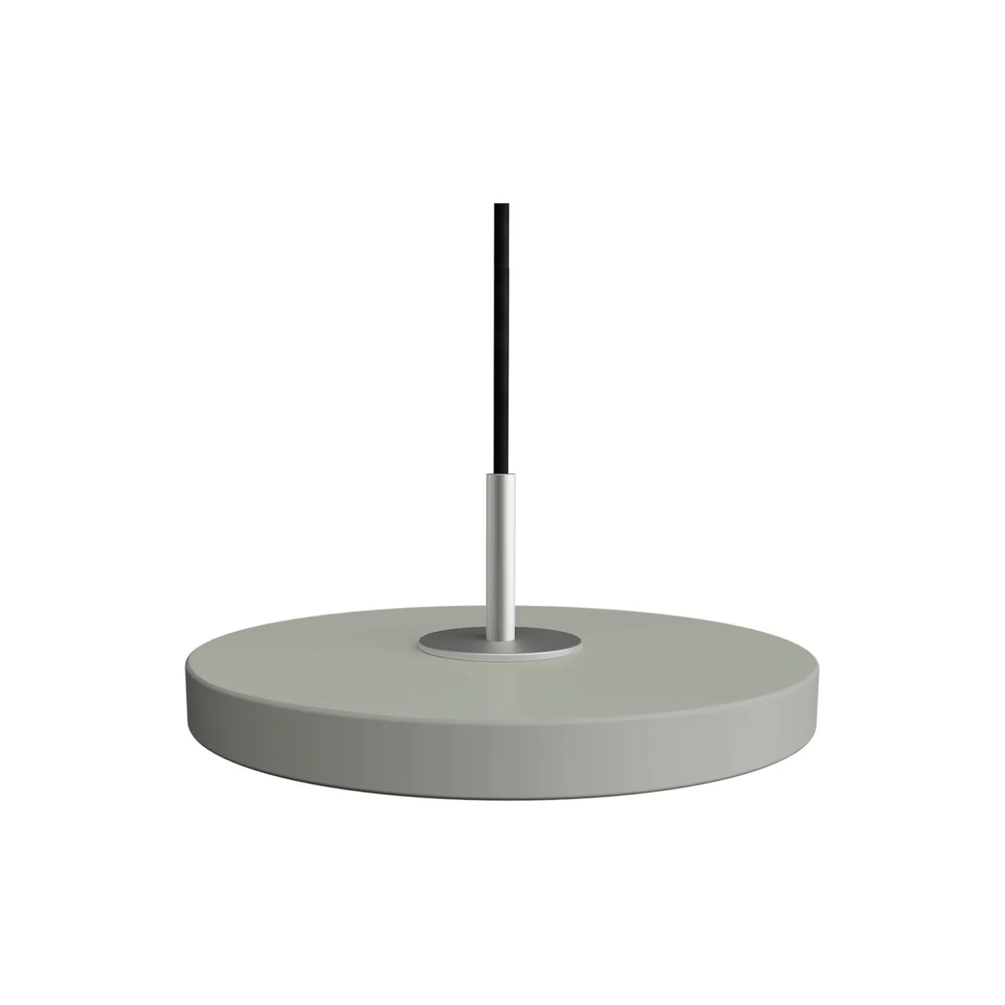 Asteria Micro Pendant, nuance olive/steel