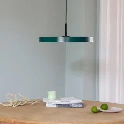 Asteria Plus Pendant, forest green/black