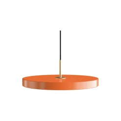 Asteria Plus Pendant, nuance orange/brass