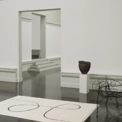 Astral Spiral gulvtæppe, black