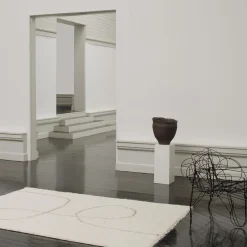 Astral Spiral gulvtæppe, camel