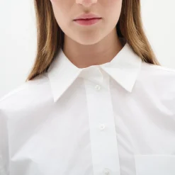 AtlasIW Oversize Shirt, pure white