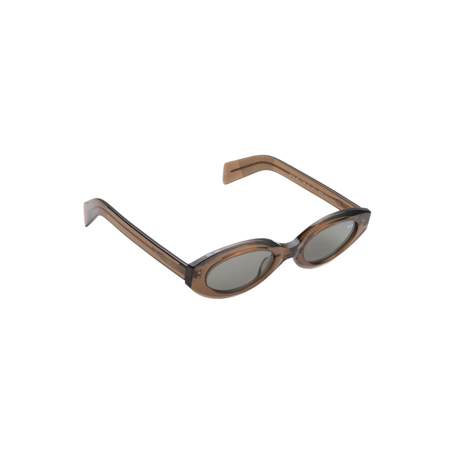 Atti Sunglasses, transparent coffee brown