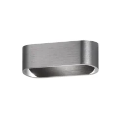 AURA W1 væglampe, titanium