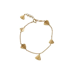 Autumn Leaf Armbånd, forgyldt