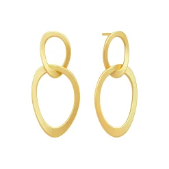Ava Earrings, gold