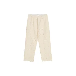 Ava Pant Embroidery, pure ecru