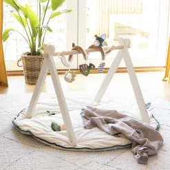 Baby aktivitetsstativ, wood