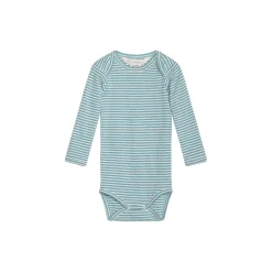Baby Body Stripe, nile/offwhite