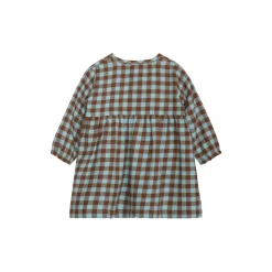 Baby Brushed Dress, coffee checks