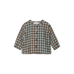 Baby Brushed Shirt, coffee checks